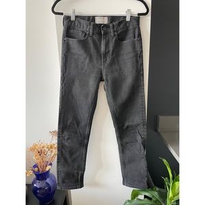 Everlane Straight Leg Denim Jeans - Black